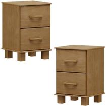 Kit 02 Mesas De Cabeceira Madeira Maciça 2g 42 Cm 1137 Freijo Milani Store Kit 02 Mesas De Cabeceira Madeira Maciça 2g 42 Cm 1137 Freijo Milani Store