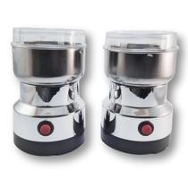 Kit 02 Moedor triturador de Grãos Café Elétrico 110V
