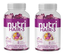 Kit 02 Nutri Hair 3 30Un - Nutrihealth