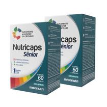 Kit 02 Nutricaps Sênior Polivitaminico Maxinutri 60 Capsulas