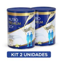 Kit 02 Nutro Premium Soy - Lata 800g. Kit 02 Nutro Premium Soy - Lata 800g.