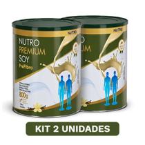 Kit 02 NUTRO PREMIUM SOY PREFIBRA Lata 800g