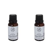 Kit 02 Óleos Concentrado Figo Ambarado 20ml Lenvie Kit 02 Óleos Concentrado Figo Ambarado 20ml Lenvie