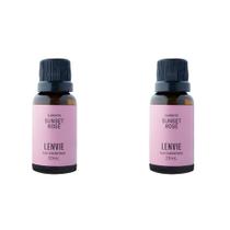 Kit 02 Óleos Concentrado Sunset Rosé 20ml Lenvie Kit 02 Óleos Concentrado Sunset Rosé 20ml Lenvie