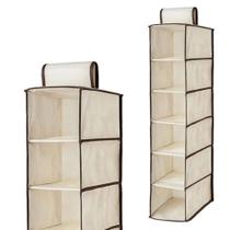 Kit 02 Organizador Sapateira Vertical Cabide Guarda Roupa-5 Prateleira Kit 02 Organizador Sapateira Vertical Cabide Guarda Roupa-5 Prateleira