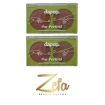 Kit 02 Paleta Duo Blush Matte E Contorno Matte Cor C - Dapop