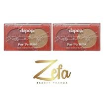 Kit 02 Paleta Duo Blush Matte E Iluminador Cor B - Dapop