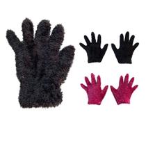 Kit 02 Par Luva Infantil Juvenil KIDS Pelinho Lã Pelúcia Inverno Moda Menina Kit 02 Par Luva Infantil Juvenil KIDS Pelinho Lã Pelúcia Inverno Moda Menina