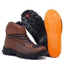 Kit 02 Pares Bota Couro Pilotagem Speed Motociclista Viagem