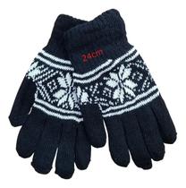 Kit 02 Pares Luva Super Grossa Grande Adulto Inverno Peruana 24cm Kit 02 Pares Luva Super Grossa Grande Adulto Inverno Peruana 24cm