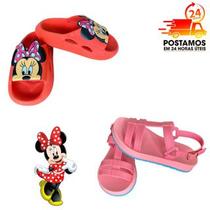 Kit 02 Pares Sandália Rosa + Slide Vermelho Feminino Infantil Confortável - SGe Kids