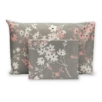 Kit 02 Peças Lençol Solteiro Estampado c/ Elástico 180 Fios Acabamento Em Bainha +1 Fronha Kit 02 Peças Lençol Solteiro Estampado c/ Elástico 180 Fios Acabamento Em Bainha +1 Fronha