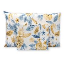 Kit 02 Peças Lençol Solteiro Estampado c/ Elástico 180 Fios Acabamento Em Bainha +1 Fronha Kit 02 Peças Lençol Solteiro Estampado c/ Elástico 180 Fios Acabamento Em Bainha +1 Fronha