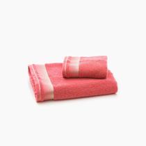 Kit 02 Peças Toalha de Banho e Rosto Gigante Quasar Lm Peter