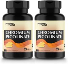 Kit 02 Picolinato de Cromo 60 Cápsulas 300 mg Promel