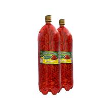Kit 02 Pimentas Malagueta Pet Novo 2 Lts Vermelha Ki-Pimenta