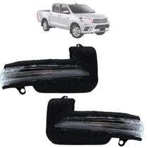 Kit 02 Pisca Espelho Retrovisor Fume Hilux 2016 Até 2024 Original Kit 02 Pisca Espelho Retrovisor Fume Hilux 2016 Até 2024 Original