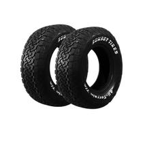 Kit 02 pneus aro 16 p245/70r16 amarok 111h t/a sunset