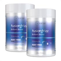 Kit 02 Pó Descolorante Brilliant Blond 9 Tons Brscience 500g Kit 02 Pó Descolorante Brilliant Blond 9 Tons Brscience 500g
