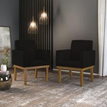 Kit 02 Poltronas Decorativa Reforçada Oferta - Balaqui Decor Kit 02 Poltronas Decorativa Reforçada Oferta - Balaqui Decor