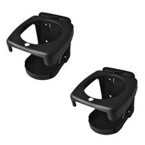Kit 02 Porta Copos e Latas Preto para Carros Ônibus Caminhão e Casa Lanchas Barco Van Taxi