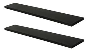 Kit 02 Prateleiras MDF 40cm Nichos Sala Quarto Banheiro Cozinha - Bali modulares