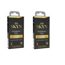 Kit 02 Preservativo Skyn O Mais Fino do Mundo 4 Un - Blowtex