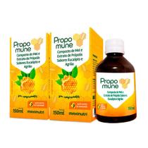 Kit 02 Propomune Xarope Própolis Eucalipto 150 ml Maxinutri