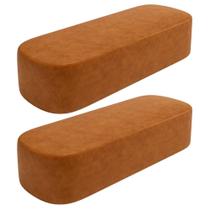 Kit 02 Puffs Decorativos Orgânicos Para Living Quarto 160cm Doha W01 material sintético Canela - Lyam Decor Kit 02 Puffs Decorativos Orgânicos Para Living Quarto 160cm Doha W01 material sintético Canela - Lyam Decor