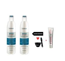 Kit 02 Redutor De Volume Monoi De Tahiti Nutra hair 500ml