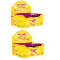 Kit 02 Ressaliv Pré Sabor Abacaxi Com 48 Flaconetes - Cimed Kit 02 Ressaliv Pré Sabor Abacaxi Com 48 Flaconetes - Cimed