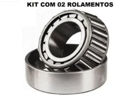 kit 02 Rolamentos Cônico para Betoneira modelo 30208