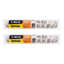 Kit 02 Rolos Big Rende Plus Parede e Madeira Atlas 46cm