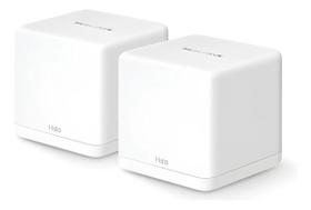 Kit 02 Roteadores Mesh Wi-fi 6 Mercusys Halo H60x Gigabit