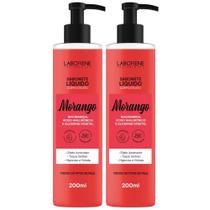 Kit 02 Sabonete Corporal e Facial Morango Laborene 200ml