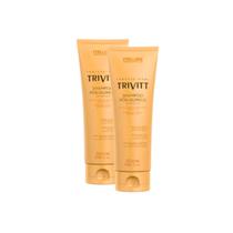Kit 02 Shampoo Pós-Quimica Para Uso Frequente 250ml Trivitt - Itallian Hairtech