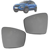 Kit 02 Subconjunto Lente Espelho Retrovisor Kwid 2017 Até 2023 Kit 02 Subconjunto Lente Espelho Retrovisor Kwid 2017 Até 2023