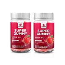 Kit 02 Super Gummy Apple HD (30 Gomas Cada) - Super Nutrition