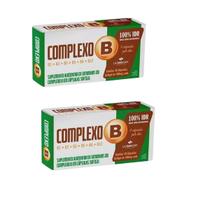 Kit 02 Suplemento Alimentar Complexo B 30 Cps - La San Day