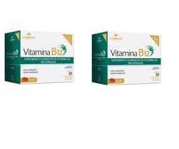 Kit 02 Suplemento Alimentar Vitamina B12 30Cps - La San Day