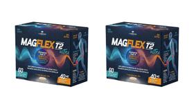 Kit 02 Suplemento Magflex T2 Ultra 60Cps - La San Day