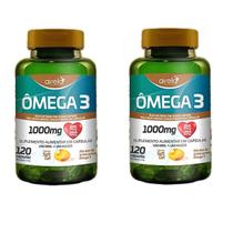 Kit 02 Suplemento Ômega 3 1000mg 120 Cápsulas - Airela