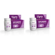 Kit 02 Suplemento Vigora Plus de A-Z Com 60 Cps - Prati