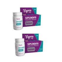Kit 02 Suplemento Vigora Plus Homem 60 Cps - Prati