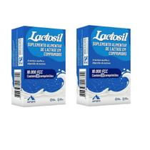 Kit 02 Suplemento Vitamina Lactosil 10000 FCC 30 Cpr Apsen