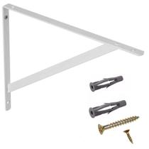 kit 02 Suporte P/ Prateleira Mão Francesa Cantoneira 20cm