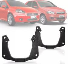 KIT 02 Suportes Ferradura Farol Milha Doblo Idea Ducato Linea Uno Punto Palio Strada Siena