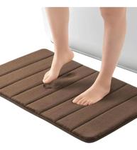 Kit 02 Tapetes De Banheiro Soft Macio Secagem Rápida 60x40cm Variedade De Cores Duhome Kit 02 Tapetes De Banheiro Soft Macio Secagem Rápida 60x40cm Variedade De Cores Duhome