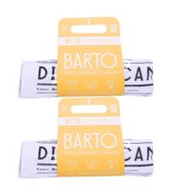 Kit 02 tapetes laváveis diário canino bartô tamanho 40 x 58 cm - 420 lavagens - 210 cada