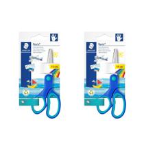Kit 02 Tesoura Escolar 14cm Para Canhoto Staedtler Noris Club Ponta Arredondada - Staedtler Kit 02 Tesoura Escolar 14cm Para Canhoto Staedtler Noris Club Ponta Arredondada - Staedtler